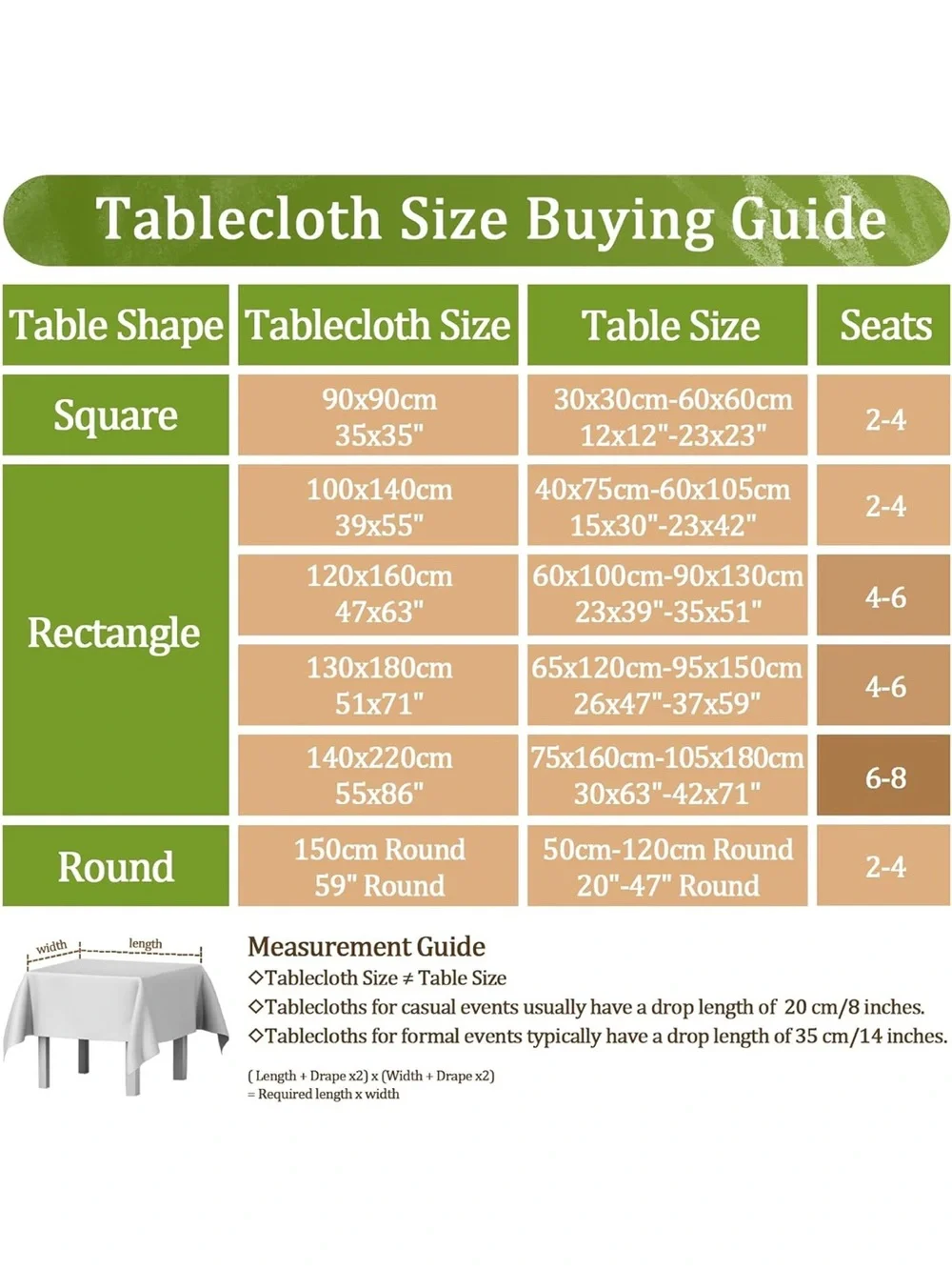 NEW Striped 36” square, cotton blend tablecloth. Yellow & White